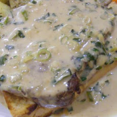 Steaks With Whiskey Cream Sauce
