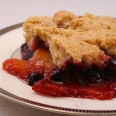 Peach and Berry Cobbler
