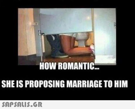 HOW ROMANTIC... SHE IS PROPOSING MARRIAGE TO HIM 