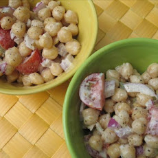 Chickpea and Tahini Salad