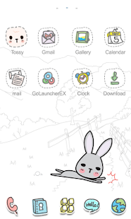 How to mod Tossy's way GO Launcher Theme lastet apk for laptop