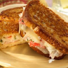 Grilled Crab and Cheddar Sandwich