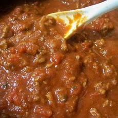 My Moms Slow Cooked Spaghetti
