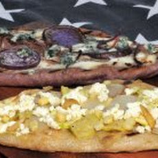 Lemon, Corn & Zucchini Pizza Recipe