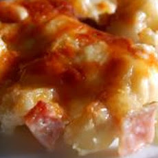 Cheesy Ham and Hash Brown Casserole