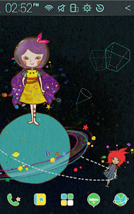How to get LoRa Space Trip Atom theme lastet apk for android