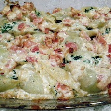 Florentine Stuffed Shells Carbonara