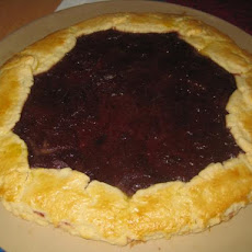 Easy Free-Form Plum Tart