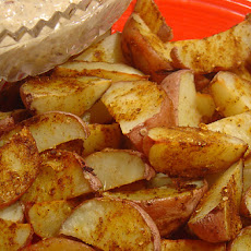 Spicy Indian Potato Wedges