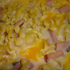 Easy Ham and Noodles