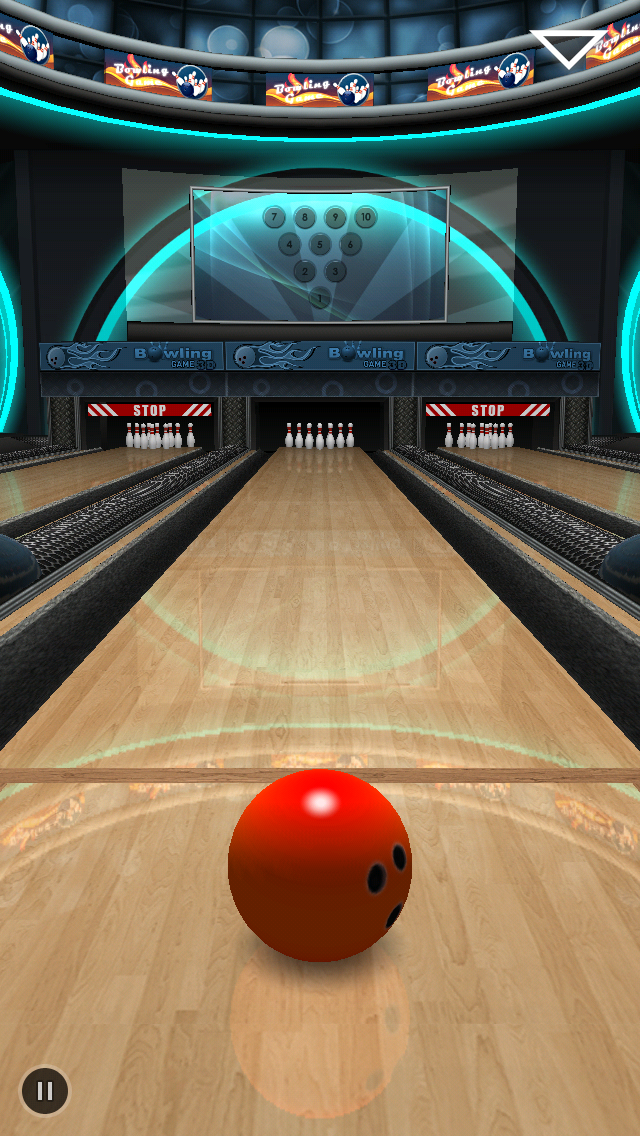 Android application Bowling Game 3D screenshort