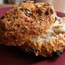 Cherry Almond Mini Scones (Vegan)