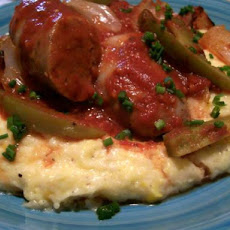 Easy  Italian Sausage, Peppers and Onions for a Crowd or  a Few