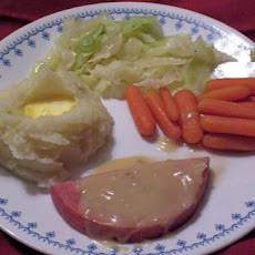 Gammon (Ham Steaks) With Whiskey Sauce