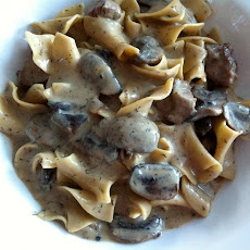 Skillet Beef Stroganoff