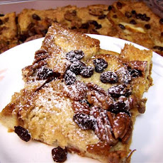 Amaretto Raisin Oven-Baked French Toast