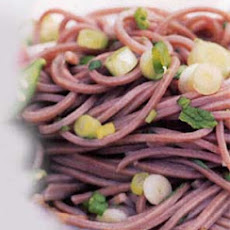 Mint and Scallion Soba Noodles