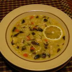Lemon Chicken Soup