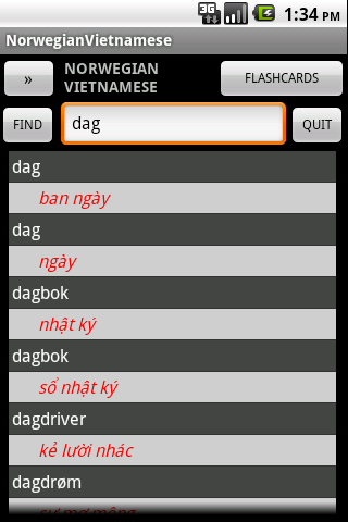 Norwegian Vietnamese Dict