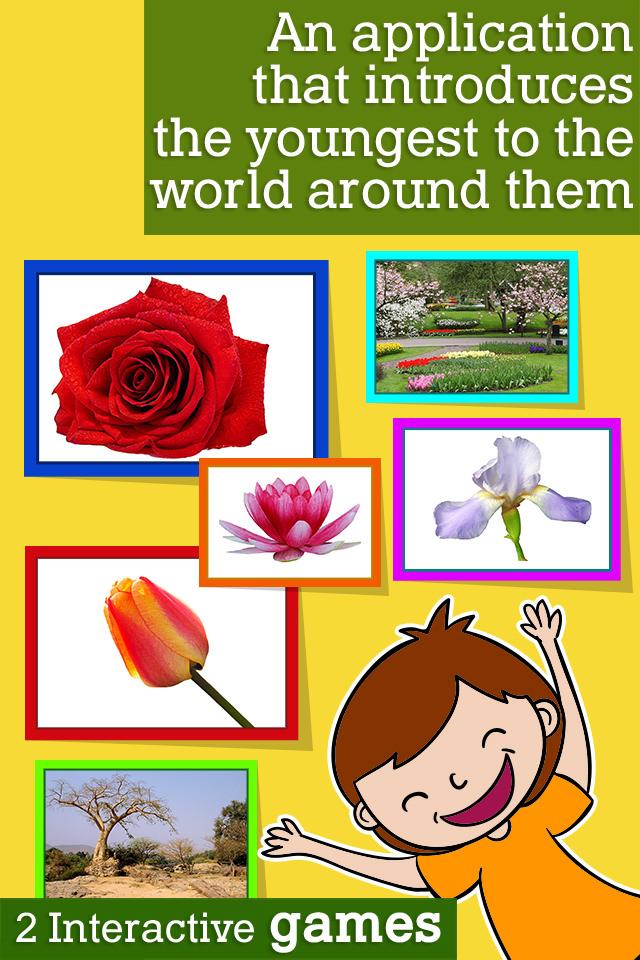 Android application Montessori Flowers and Seasons screenshort