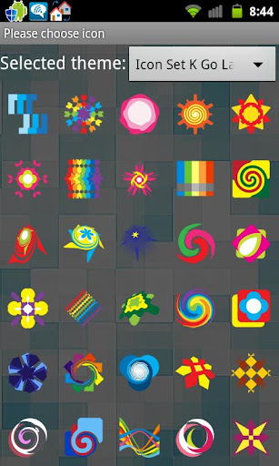 Icon Set K Go Launcher EX