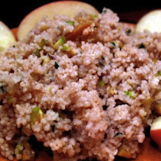 Couscous With Dried Apricots and Pistachios (Vegan)