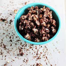 Salted Dark Chocolate Popcorn