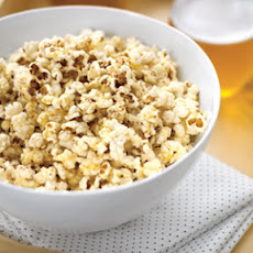 Popcorn with Brown Butter and Parmesan