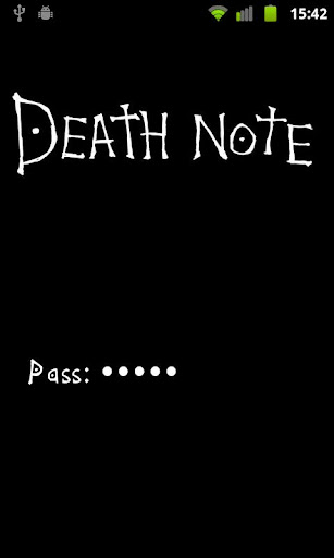 death-note for android screenshot
