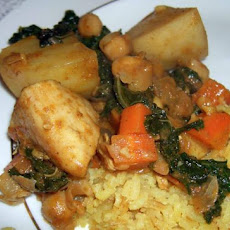 Vindaloo Chicken Masala W/Chickpeas and Kale