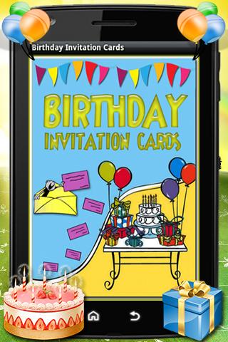 Birthday Party Invitation Card