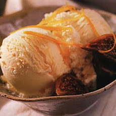 Sherry Crema Catalana Ice Cream with Honeyed Figs