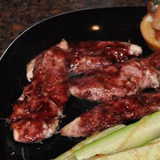 Raspberry-Glazed Rosemary  Chicken