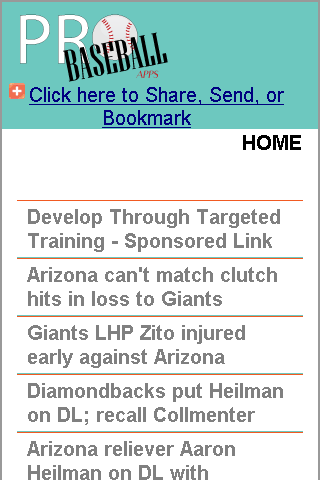 Arizona Pro Baseball News