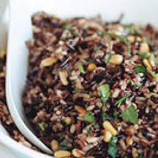 Wild Rice with Pine Nuts