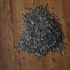 Sweet Rice with Mango, Chia and Black Sesame