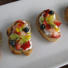 Fresh Fruit Bruschetta