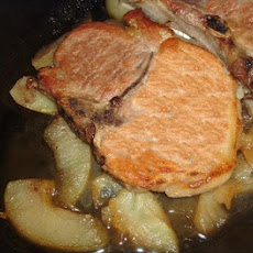 Pork Chops and Apples