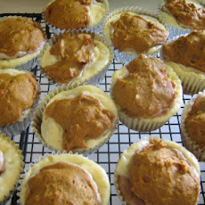 Cream Cheese Filled Carrot Muffins