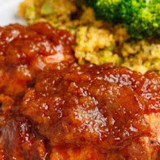Slow Cooker Bacon Wrapped Apple BBQ Chicken