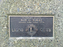 BL - Roy G. Yorke Memorial Plaque