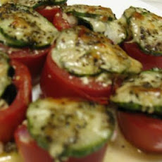 Marmie's Baked/Grilled Stuffed Greek Style Tomatoes