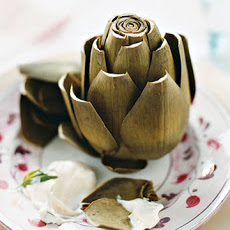 Steamed Artichokes with Tarragon Mayonnaise