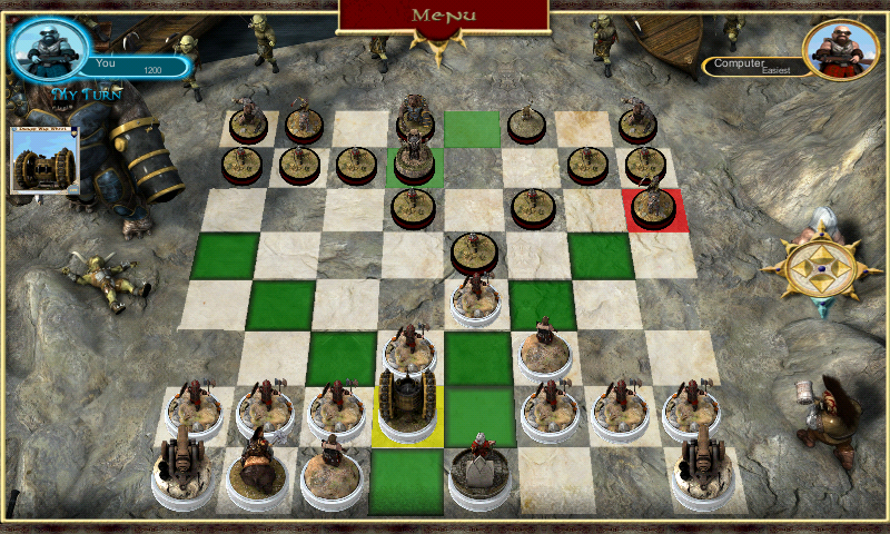 Android application Dwarven Chess: Goblin Campaign screenshort