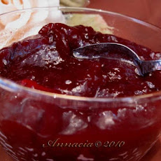 Cranberry Sauce With Spirit