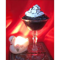 Silly Easy Chocolate Creme De Menthe Pudding