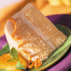 Frosted Orange Chiffon Cake
