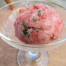 Cherokee Purple Heirloom Tomato Sorbet