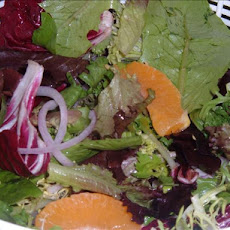 Emeril's Spinach, Orange and Candied Almond Salad