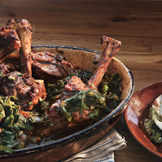 Braised Lamb Shanks with Swiss Chard